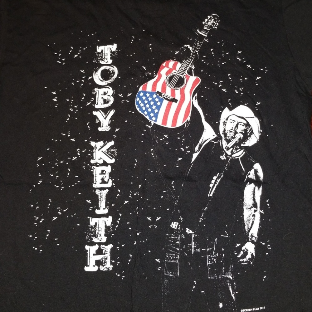 Assorted Country Music Artists' Tour Shirts